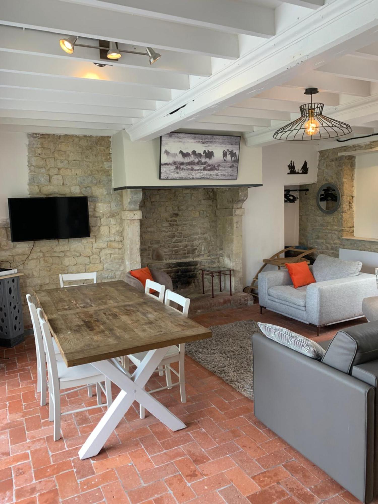 Comfortable House For 6 Guests In Saint-Come-Du-Mont Villa Exterior foto