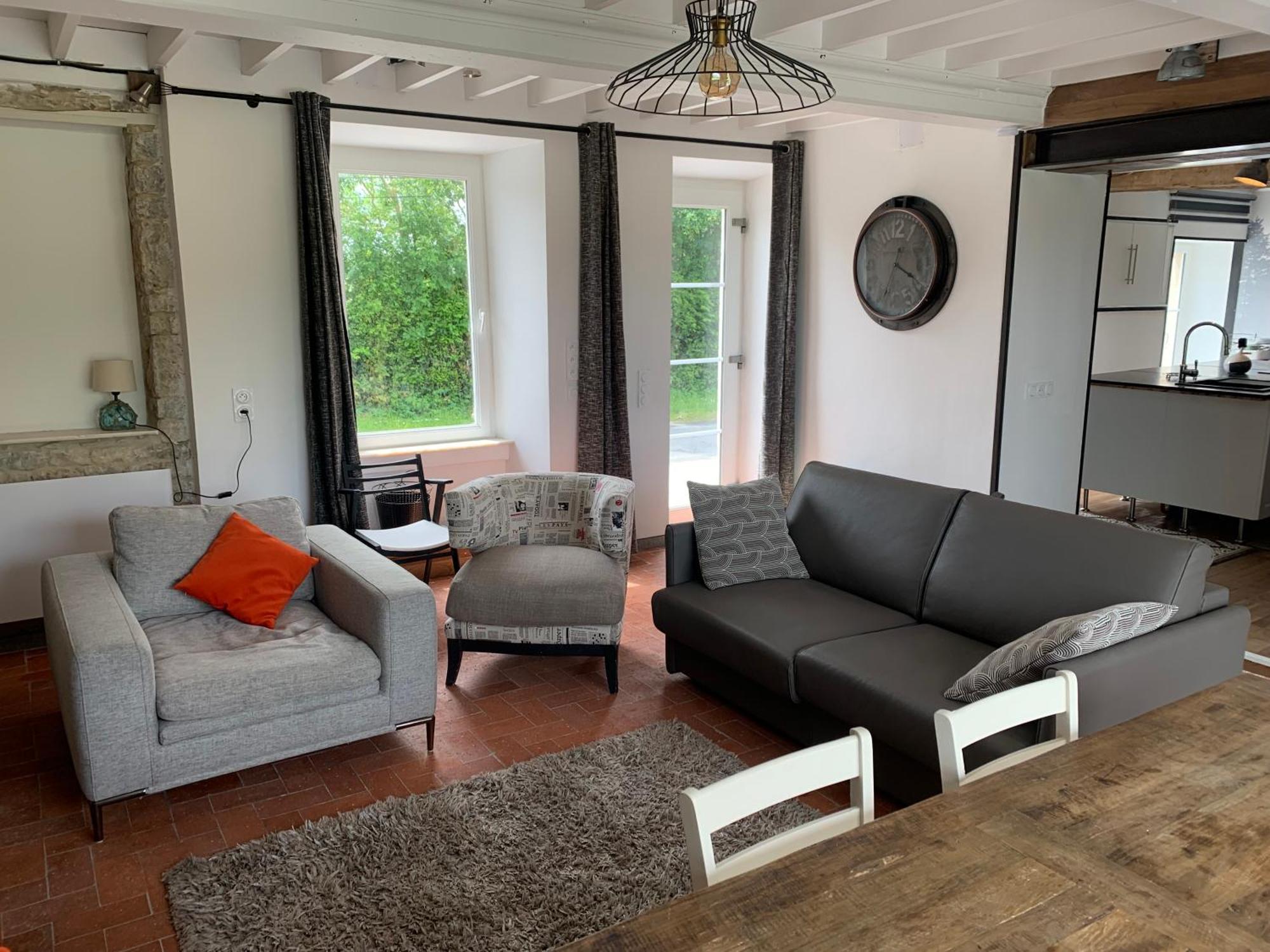 Comfortable House For 6 Guests In Saint-Come-Du-Mont Villa Exterior foto